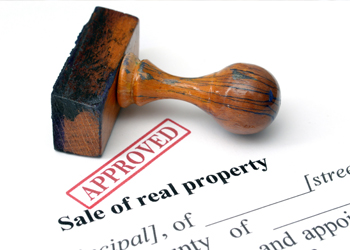 Sale of real property